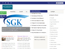 Tablet Screenshot of akademikmusavirlik.com